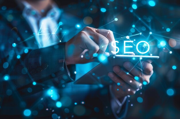 SEO ranking factors visualization for website optimization.